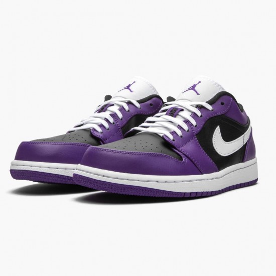 Kixify Jordan 1 Retro Low Court Purple Court Purple/White-Black 553558-501