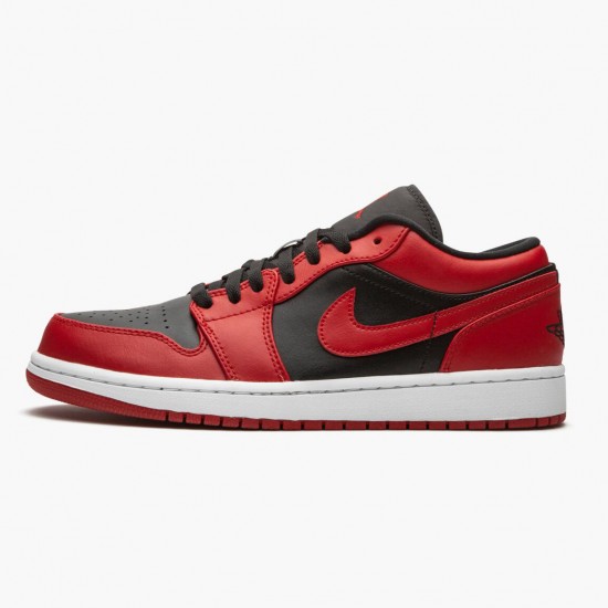 Kixify Jordan 1 Retro Low Reverse Bred Gym Red/Black Gym Red/White 553558-606