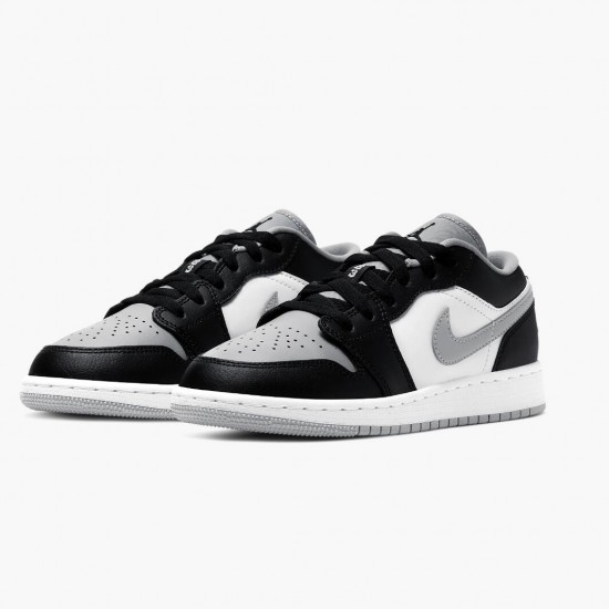 Kixify Jordan 1 Retro Low Smoke Grey Black/Black/Lt Smoke Grey 553560-039