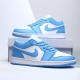 Kixify Jordan 1 Low UNC University Blue/White  AO9944-441