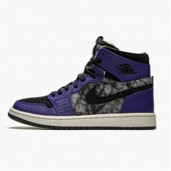 Kixify Jordan 1 High Zoom Air CMFT Bayou Boys Court Purple/Black Electric/Green DC2133-500