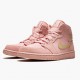 Kixify Jordan 1 Mid Coral Gold Coral StardustClub/Gold/Black 852542-600