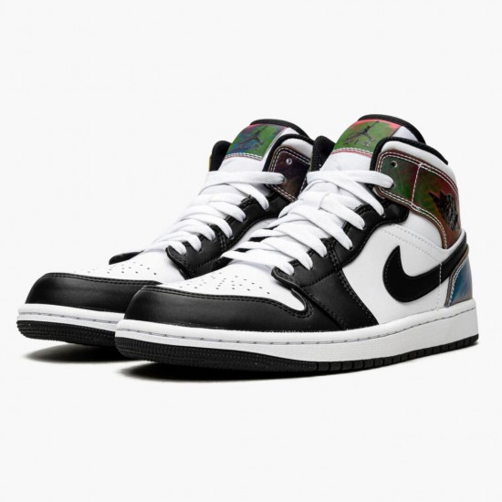 Kixify Jordan 1 Mid Heat Reactive White/Black/Heat Reactive DM7802-100