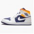 Kixify Jordan 1 Mid Royal Blue Laser Orange White/Deep Royal Blue/Track Red/Laser Orange 554724-131