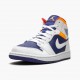 Kixify Jordan 1 Mid Royal Blue Laser Orange White/Deep Royal Blue/Track Red/Laser Orange 554724-131