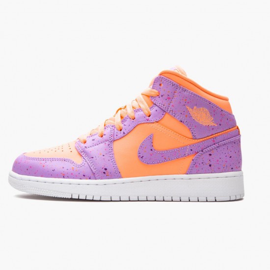 Kixify Jordan 1 Mid SE Atomic Pulse Orange Pulse/Atomic Violet  AV5174-800