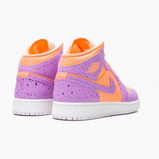 Kixify Jordan 1 Mid SE Atomic Pulse Orange Pulse/Atomic Violet  AV5174-800