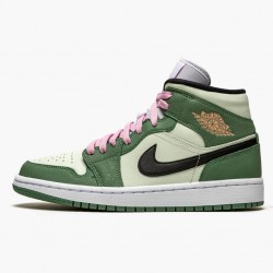 Kixify Jordan 1 Mid SE Dutch Green Dutch Green/Black/Barely Green/Arctic Pink CZ0774-300