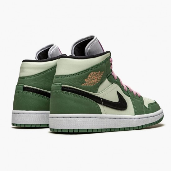 Kixify Jordan 1 Mid SE Dutch Green Dutch Green/Black/Barely Green/Arctic Pink CZ0774-300