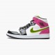 Kixify Jordan 1 Mid White Black Cyber Pink  White/Black/Cyber Pink CZ9834-100