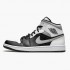 Kixify Jordan 1 Mid White Shadow Black/White/Lt Smoke Grey  554724-073