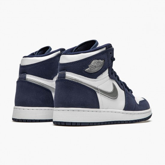 Kixify Jordan 1 Retro High COJP Midnight Navy White/Midnight Navy/Metallic S DC1788-100