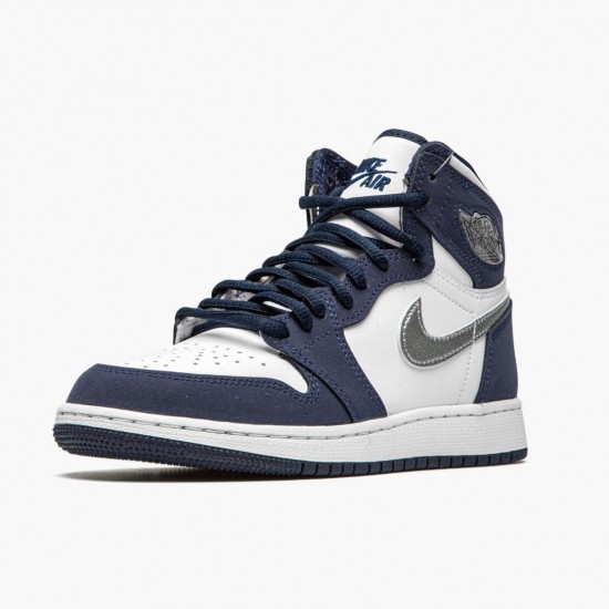 Kixify Jordan 1 Retro High COJP Midnight Navy White/Midnight Navy/Metallic S DC1788-100