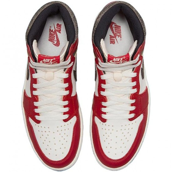 Kixify Jordan 1 Retro High OG Chicago Lost and Found  Varsity Red/Black-Sail-Muslin DZ5485-612