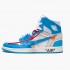 Kixify Jordan 1 Retro High Off-White University Blue White/Dark Powder Blue Cone AQ0818-148