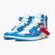 Kixify Jordan 1 Retro High Off-White University Blue White/Dark Powder Blue Cone AQ0818-148