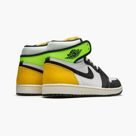 Kixify Jordan 1 Retro High White Black Volt University Gold White/Black-Volt-University Gold 555088-118