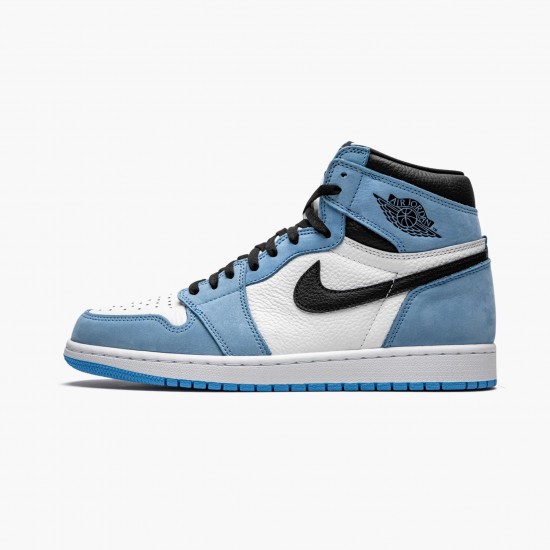 Kixify Jordan 1 Retro High White University Blue Black White/University Blue-Black 555088-134