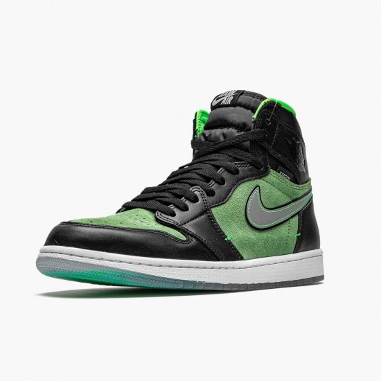 Kixify Jordan 1 Retro High Zoom Zen Green Black/Black Tomatillo Rage Gre CK6637-002