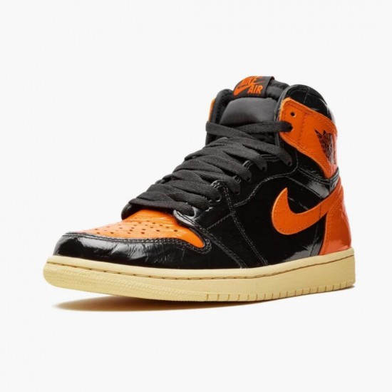 Kixify Jordan 1 Retro Shattered Backboard BlackPale Vanilla Starfish Black/Pale Vanilla-Starfish 555088-028