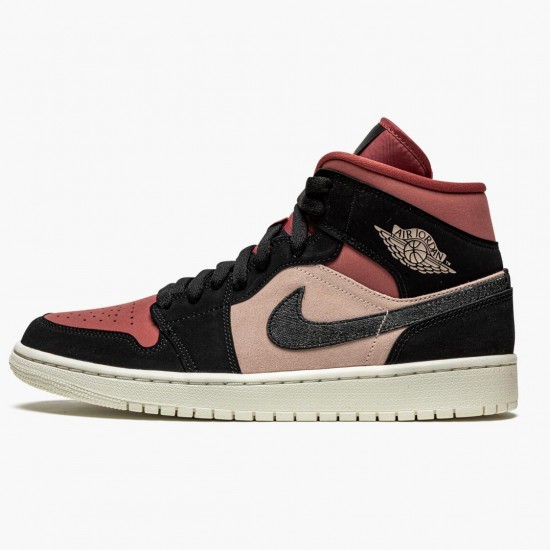 Kixify Jordan 1 Mid Canyon Rust Particle Beige/Black BQ6472-202