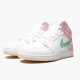 Kixify Jordan 1 Mid SE GS Ice Cream White/Arctic Punch/Pale Vanilla/Green Glow DD1666-100