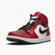 Kixify Jordan 1 Mid Chicago Black Toe Black/Gym Red/White 554724-069