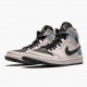 Kixify Jordan 1 Mid Dirty Powder Iridescent Barely Rose/Black/Multi  BQ6472-602