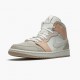 Kixify Jordan 1 Mid Milan Sail/Light Bone String Shimmer  CV3044-100