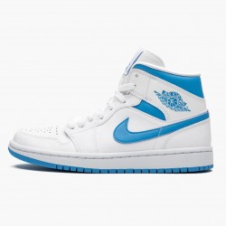 Kixify Jordan 1 Mid UNC University Blue/White  BQ6472-114