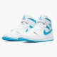 Kixify Jordan 1 Mid UNC University Blue/White  BQ6472-114