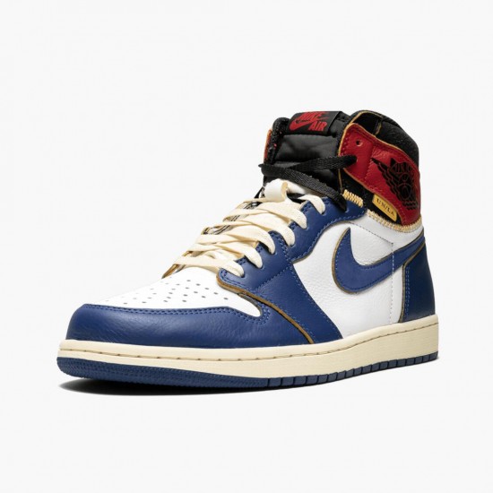 Kixify Jordan 1 Retro High Union Los Angeles Storm Blue White/Stormblue Varsity Red BV1300-146