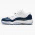 Kixify Jordan 11 Low Navy Snakeskin Whiite/Black/Navy Black CD6847-102