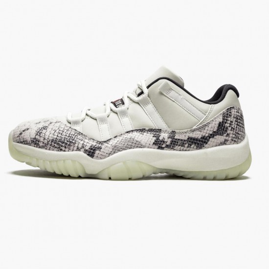 Kixify Jordan 11 Retro Low Snake Light Bone Light Bone/Smoke Grey/White Bl Black CD6846-002