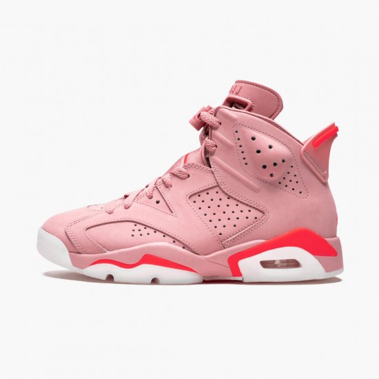 Kixify Jordan 6 Retro Aleali May Rust Pink/Bright Crimson Black CI0550-600