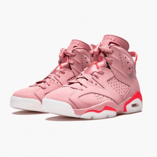 Kixify Jordan 6 Retro Aleali May Rust Pink/Bright Crimson Black CI0550-600