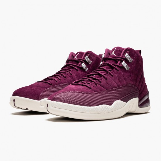 Kixify Jordan 12 Retro Bordeaux Bordeaux/Sail-Metallic Silver 130690-617