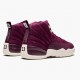 Kixify Jordan 12 Retro Bordeaux Bordeaux/Sail-Metallic Silver 130690-617