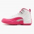 Kixify Jordan 12 Retro Dynamic Pink White/Vivid Pink/Mtllc Silver 510815-109