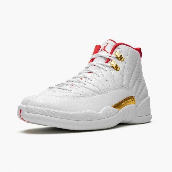 Kixify Jordan 12 Retro FIBA White/University Red/Metallic 130690-107