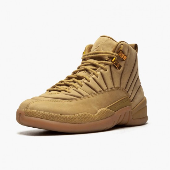 Kixify Jordan 12 Retro PSNY Wheat Wheat/Wheat Gum/Light Brown AA1233-700