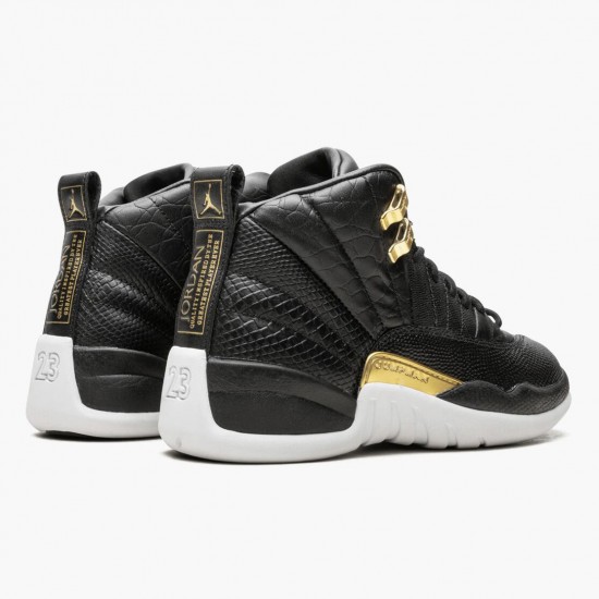 Kixify Jordan 12 Retro Reptile Black/Metallic Gold/White AO6068-007