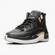 Kixify Jordan 12 Retro Reptile Black/Metallic Gold/White AO6068-007