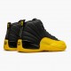 Kixify Jordan 12 Retro University Gold   Black/Black/University Gold 130690-070