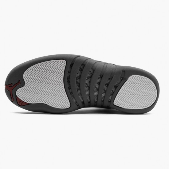 Kixify Jordan 12 Retro White Dark Grey   White/Dark Grey/Gym Red 130690-160