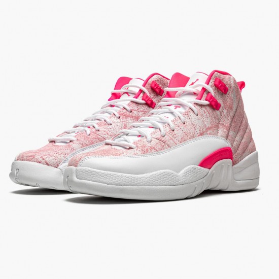 Kixify Jordan 12 Retro GS Arctic Pink   White/Arctic Punch/Hyper Pink 510815-101