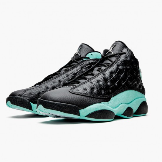 Kixify Jordan 13 Retro Island Green  Black/Island Green/Metallic Si  414571-030