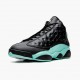 Kixify Jordan 13 Retro Island Green  Black/Island Green/Metallic Si  414571-030