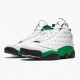 Kixify Jordan 13 Retro Lucky Green  White/Black/Lucky Green  DB6537-113