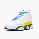 Kixify Jordan 13 Retro Playground    White/Black Crt/Prpl Ttl/Orang CV0785-158